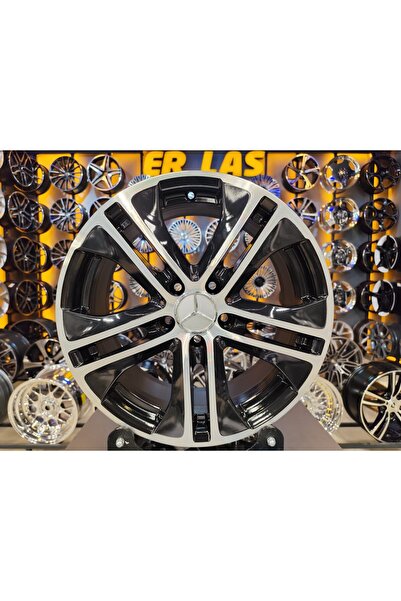 MERCEDES 4 Adet ORIJINAL 8*17 5*112 ET48 66.6 BLACK MACK JANT (Takım)