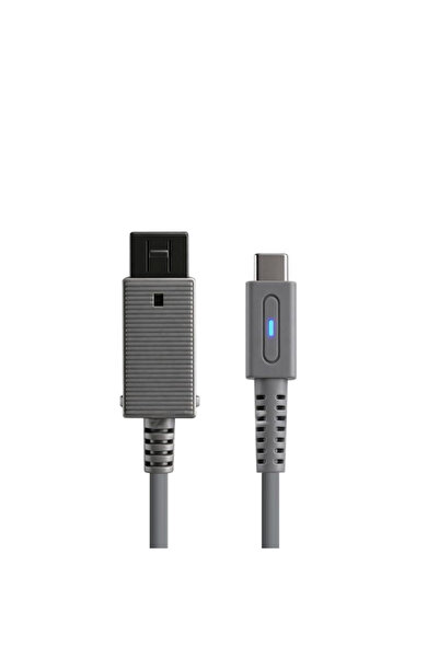 Choice GRAY 1.8m Type C 45W PD Charging Cable for Wii Console USB C Gaming Po...