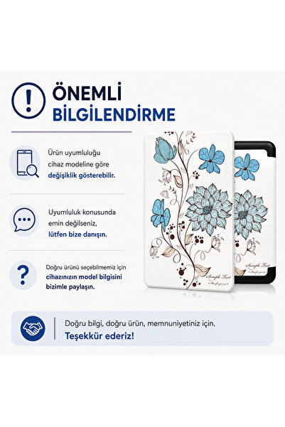Amazon Kindle Paperwhite 4 E-kitap Okuyucu Kılıfı