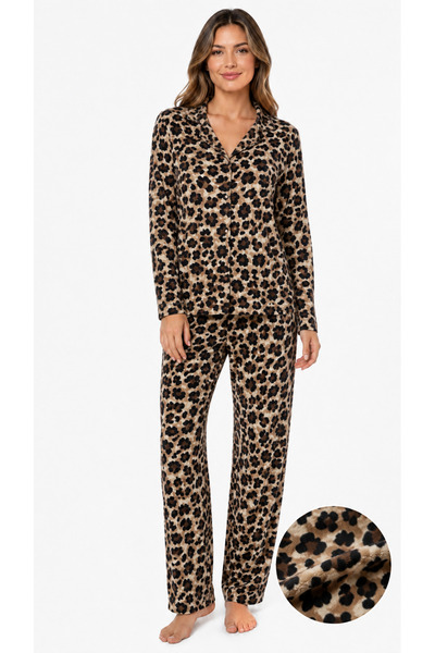 Generic Brand Pajama Sets - Brown - Regular