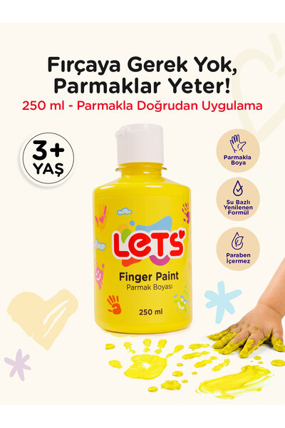 Lets Parmak Boyası 250 ml
