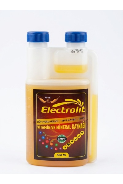 BL BİL-AL Yem ve Yem Katkı Maddeleri Al-Vet Electrolit 500 Ml - Kanatlı Ve Çi...