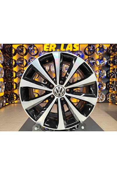 Volkswagen 4 Adet ORIJINAL 7*16 5*112 ET45 57.1 BLACK MACK JANT REVİZE EDİLMİ...