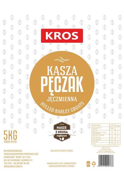 Generic Brand KROS Kasza peczak 5 kg