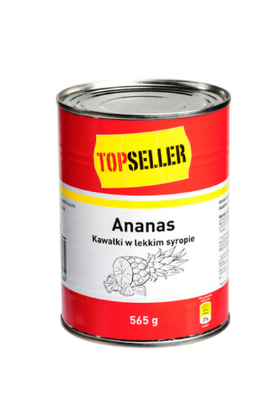 Generic Brand Ananas in sirop usor, 565g, TOPSELLER