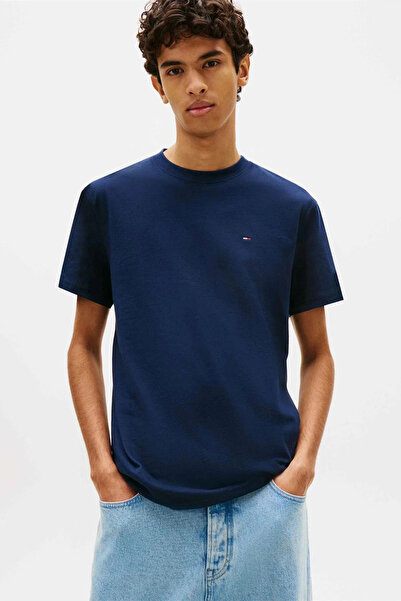 Tommy Hilfiger Classic Flag Men's Navy Blue T-Shirt