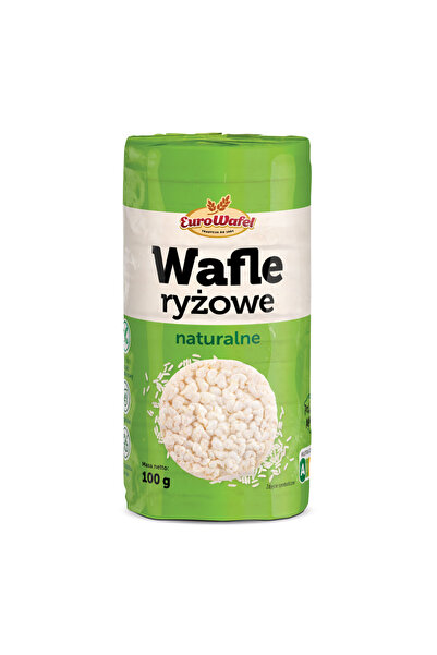 EUROWAFEL Napolitane de orez 100g, fara gluten, vegane, fara adaugare de zahar