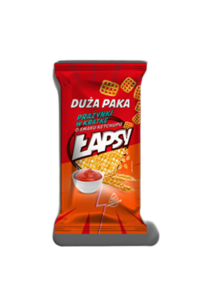 Generic Brand Cips cu gust de ketchup, lAPSY, 110g, fara ulei de palmier, 4 p...
