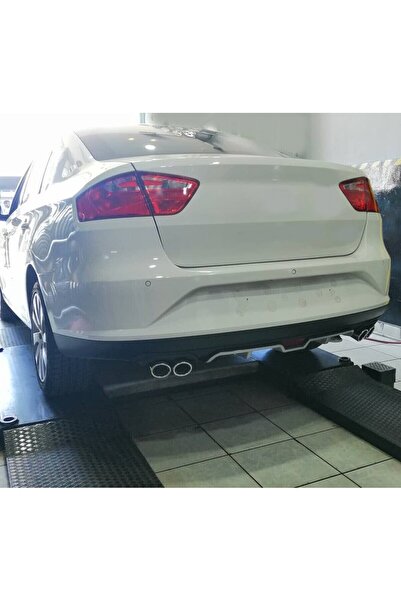 OTO H.İ.T. SEAT TOLEDO YENİ KASA UYUMLU BODY KİT DİFÜZÖR 4 ÇIKIŞ GRİ YUVARLAK