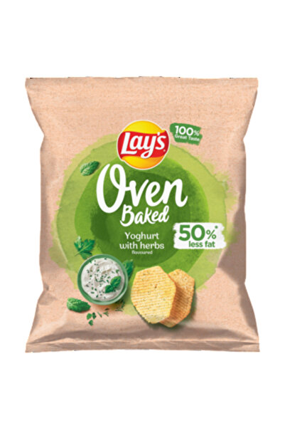 Lay's Chipsuri coapte la cuptor cu gust de iaurt și ierburi 40g
