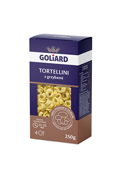 Goliard Tortellini cu ciuperci Goliard, 250 g, fara alergeni