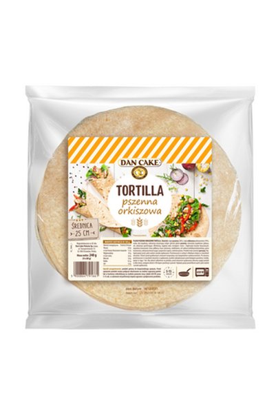 Generic Brand DC Tortilla din spelt gri 240g 25 cm