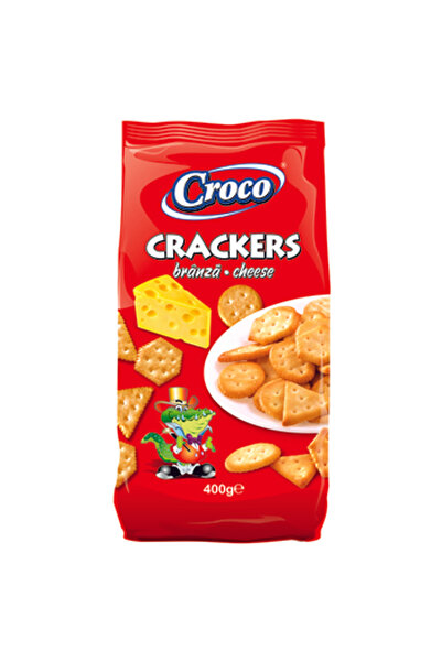 Generic Brand Crackers Croco cu branza 400gr