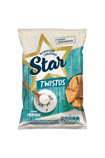 Star Chipsuri Star, Twistos, Aroma de branza, 70 g