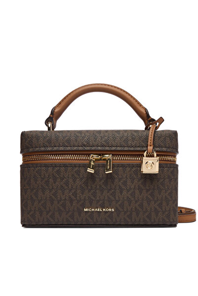 Michael Kors 4G Logo Baskılı Çıkarılabilir Askılı Small Çanta 32F5GQ1C0B252 Ç...