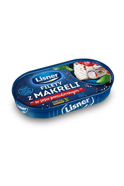 Lisner Fileu de macrou in sos de rosii, 170 g, set