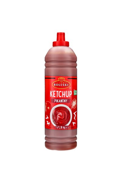 Roleski Ketchup picant Roleski, fara conservanti, fara gluten, 1L