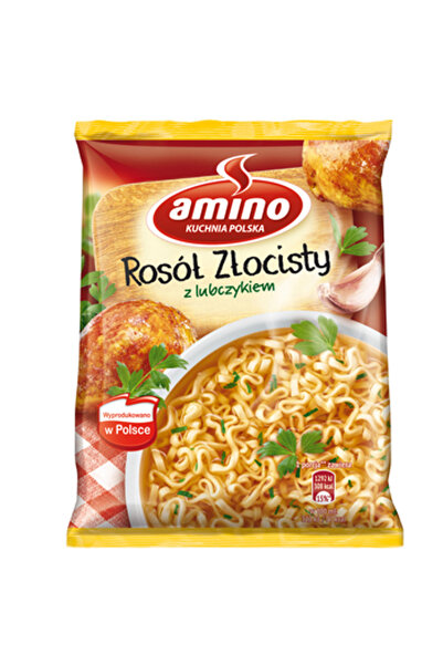 AMINO Zupa instant Amino, vita cu leustean, 57 g
