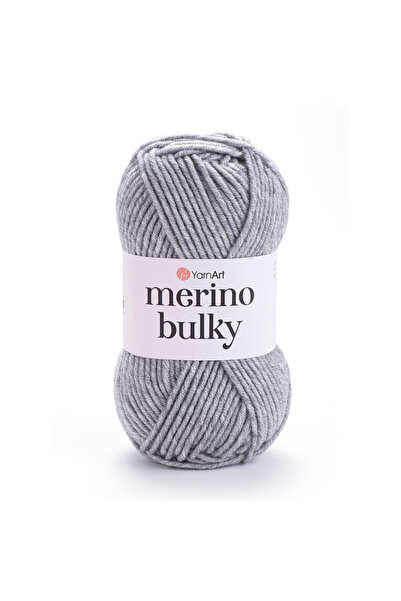 Yarnart Merino Bulky - Pređa za ručno pletenje svetlo siva-0282