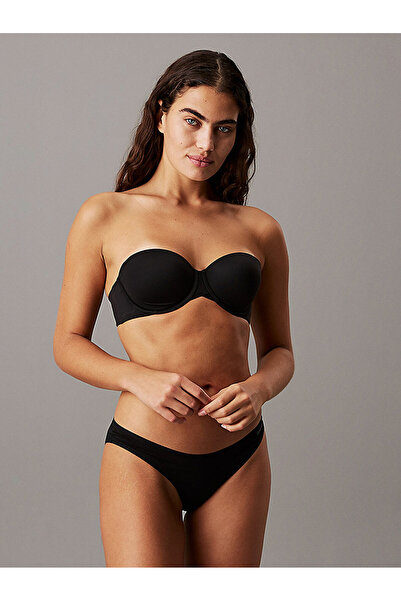 Calvin Klein Women's Stylishly Designed Black Bra with Brand Logo, Suitable f...