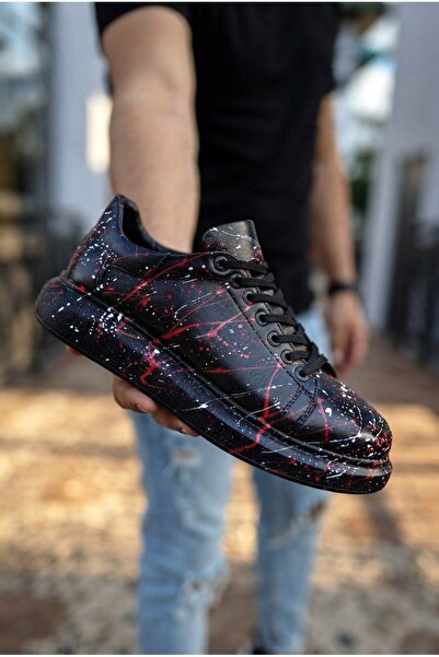 Zerenyus Pittura high quality alexandre taban special printed men's sneaker r...