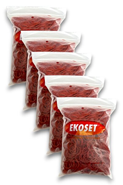 ekoset Maydonoz Sweat Lacing Rubber Red 5000 Pieces