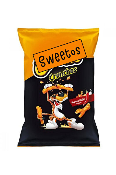 Cheetos Chips de porumb cu aroma dulce de ardei iute, Crunchos, 165 G
