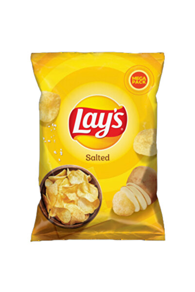 Lay's Chipsuri sarate 200g, 6 portii, din cartofi, ambalate in atmosfera prot...