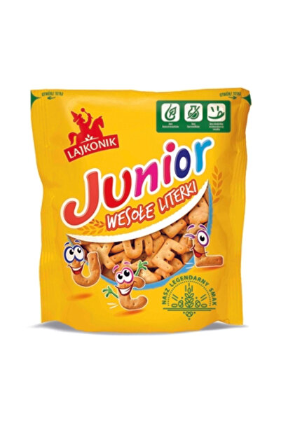 LAJKONIK Biscuiti sarati Lajkonik, 120g, forme de litere