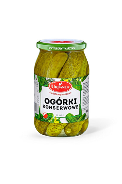 URBANEK Castraveti murati, Urbanek, cu otet , fara conservanti, 920g