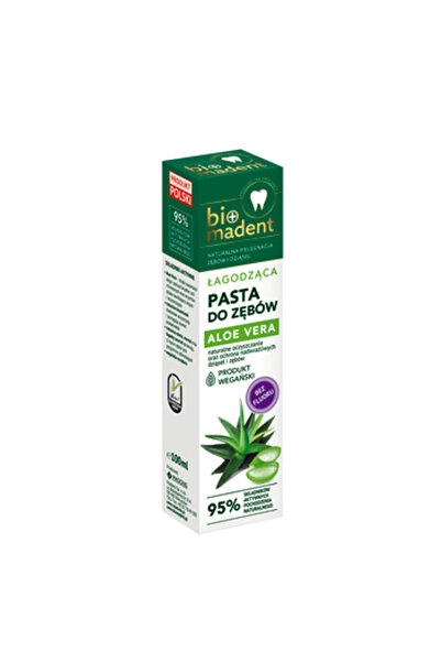 Generic Brand Pasta de dinti, Bio Madent, Aloe Vera, 100 ml, Multicolor