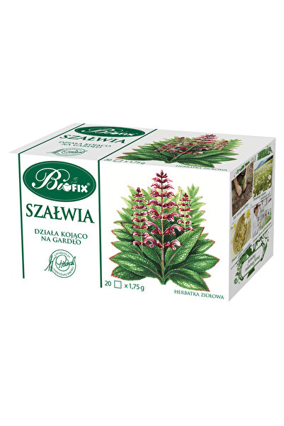 Bifix Ceai Bifix, salvie, 20 plicuri x 1,75g, 35g
