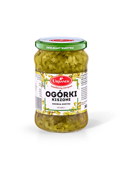 URBANEK Castraveti murati cuburi 360g, Urbanek, cu condimente