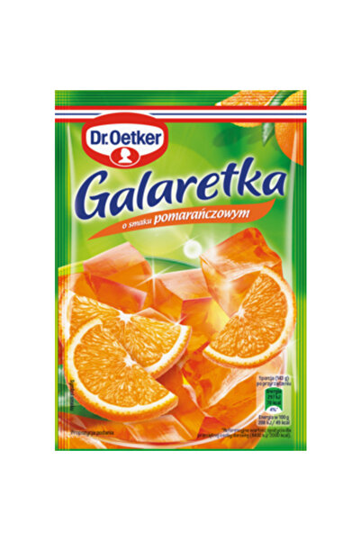 Generic Brand Gelatina cu aroma de portocala, Dr. Oetker, 72 g