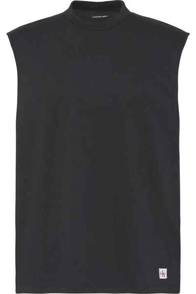 Calvin Klein Erkek Marka Logolu Günlük Kullanıma Uygun Siyah T-Shirt
