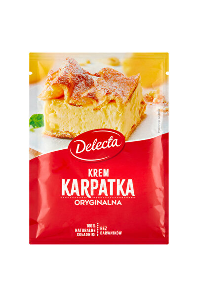 Delecta Praf crema de vanilie, 250g, pentru prajituri