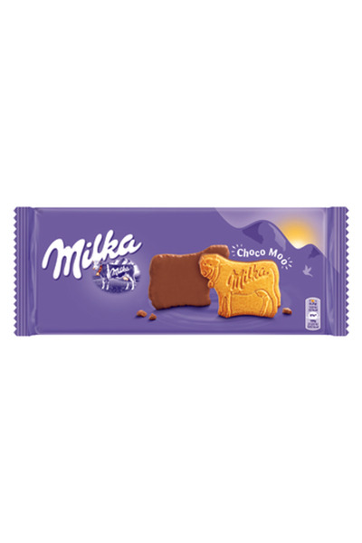 Milka Biscuiti inveliti in ciocolata, Milka, 120 g
