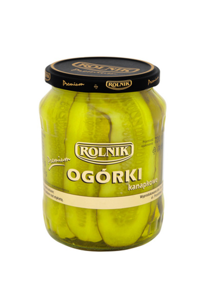 Generic Brand Conserve de castraveti, Rolnik, 720 ml, 670 g, fara alergeni