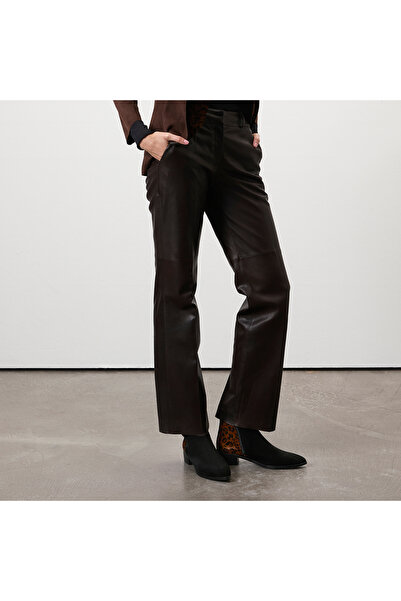 Desa Mena Black Women's Leather Boots