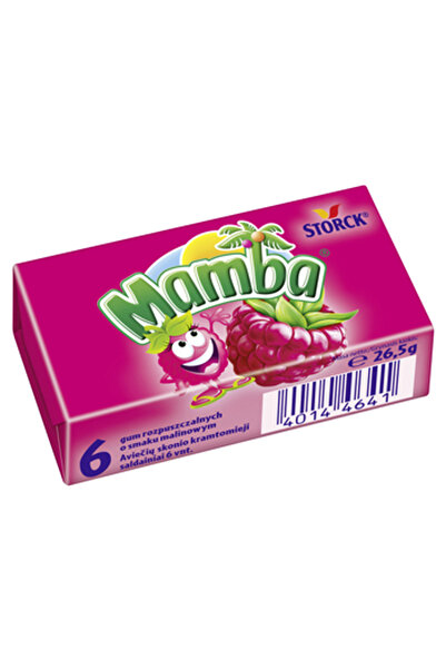 mamba Guma fructata, Mamba, 26,5g, zmeura