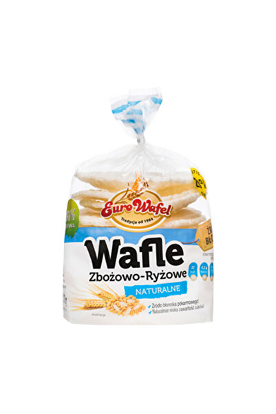 EUROWAFEL Napolitane din cereale si orez Eurowafel, 70g, vegane, fara zahar