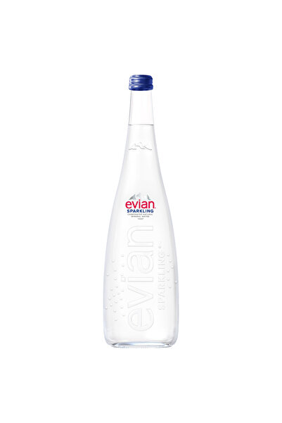 Evian Apa minerala carbogazoasa Evian, 750ml