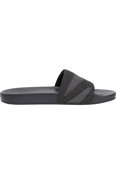 Tommy Hilfiger Men's Brand Logo Black-White Slippers Suitable for Daily Use