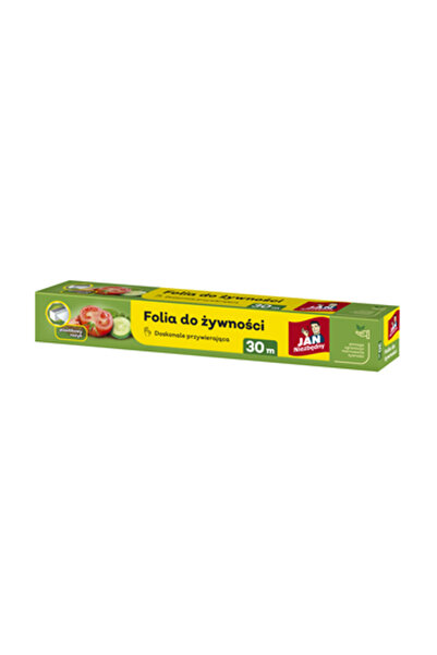 JAN NIEZBĘDNY Folie alimentare, Jan Niezbedny, 30m, 29cm, cu cutit plastic