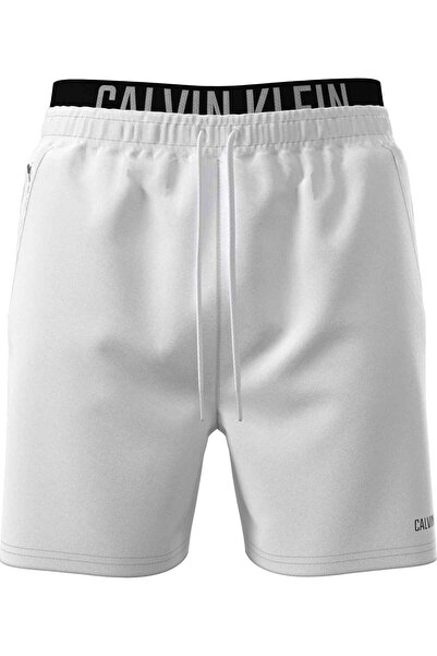 Calvin Klein Erkek Beyaz Deniz Şortu
