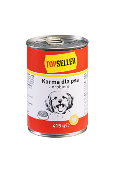 Generic Brand Hrana umeda pentru caini TOPSELLER cu carne de vita, 415g