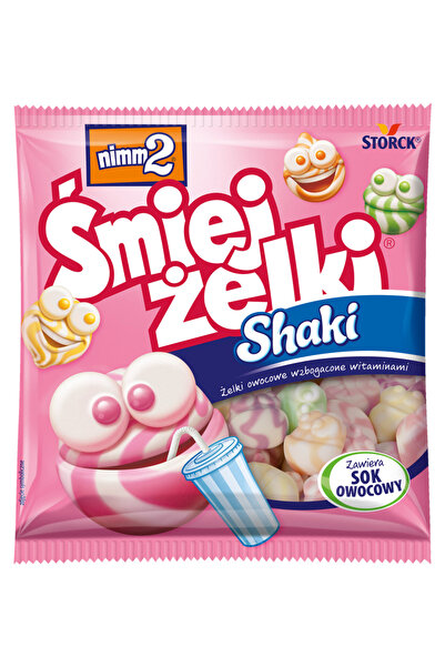 OEM Jeleuri gumoase cu vitamine, Nimm2, 90g, arome de iaurt, piersici, lamaie...