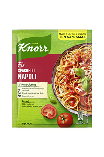 Knorr Sos Fix Spaghetti Napoli, 45g, cu rosii uscate, ierburi aromatice