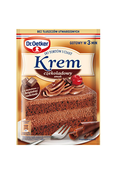 Dr. Oetker Mix crema pentru torturi si prajituri, Dr.Oetker, Ciocolata, 127 g