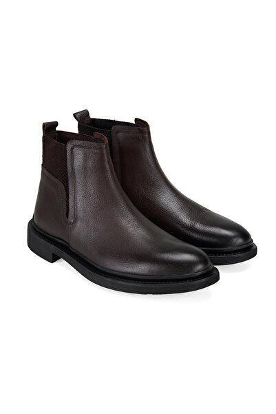 Desa Lianne Brown Men's Leather Boots